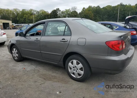 2006 Toyota Corolla Ce from USA, damaged, VIN 2T1BR30E76C707218